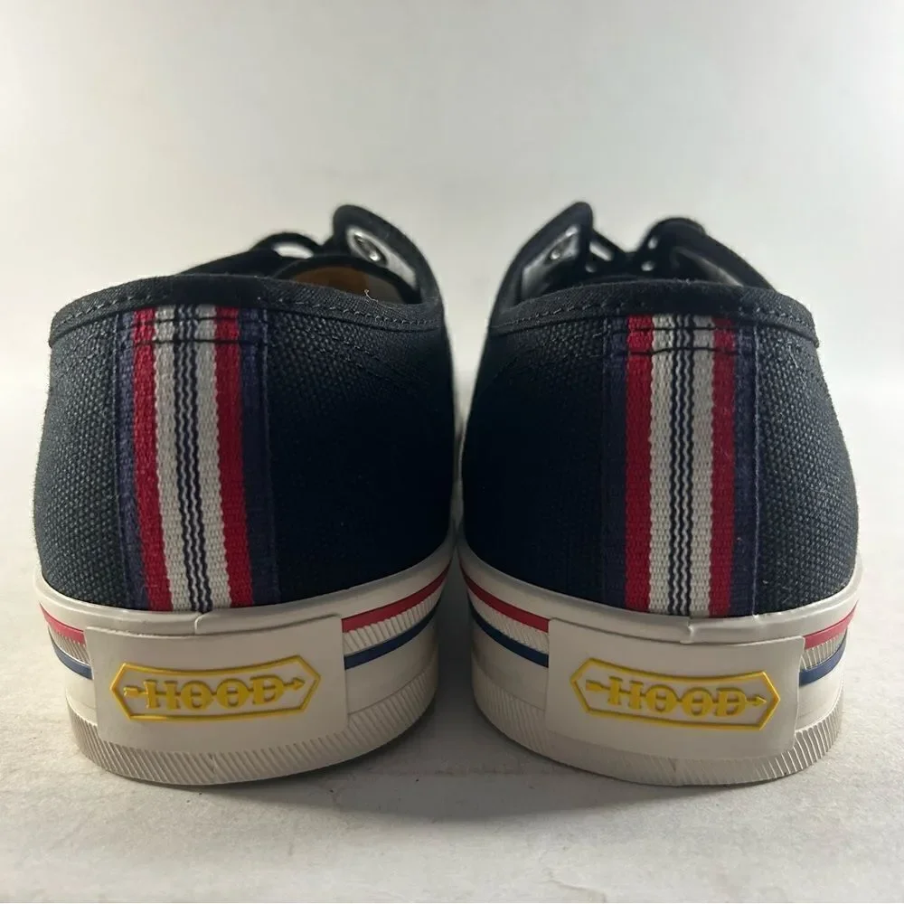 NEW Hood Rocket 66 LC Shoes Lace Up Sneakers Black Size Womens 9.5 Mens 7.5